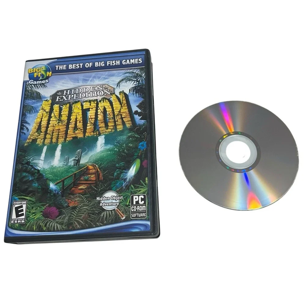 Y2k Lot 3 Big Fish Hidden Expeditions Hidden‎ Object Adventure PC Games CD-ROM